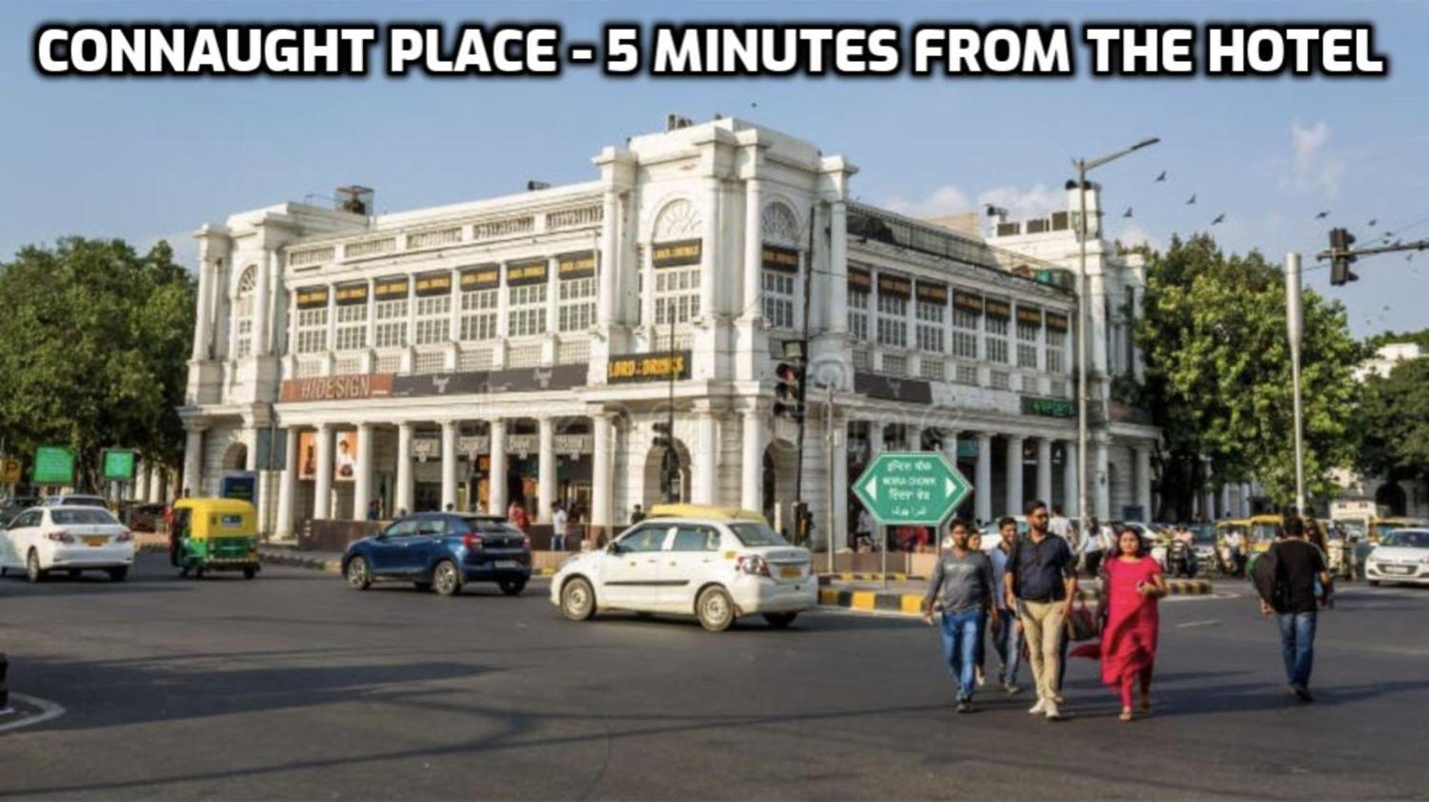 Hotel Glitz - Walk In From New Delhi Railway Station Exteriör bild